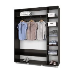 РОЛАНД Шкаф-купе с зеркалами Венге (450*1800) Р483 в Игриме - igrim.mebel24.online | фото 2