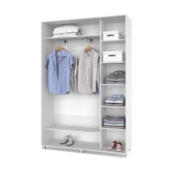 РОЛАНД Шкаф-купе с зеркалом Анкор светлый (450*1500) Р452 в Игриме - igrim.mebel24.online | фото 3