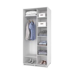 РОЛАНД Шкаф-купе с зеркалом Анкор светлый (600*1000) Р602 в Игриме - igrim.mebel24.online | фото 2