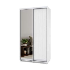 РОЛАНД Шкаф-купе с зеркалом Анкор светлый (600*1300) Р632 в Игриме - igrim.mebel24.online | фото