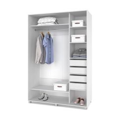 РОЛАНД Шкаф-купе с зеркалом Анкор светлый (600*1300) Р632 в Игриме - igrim.mebel24.online | фото 4