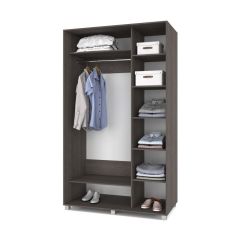 РОЛАНД Шкаф-купе с зеркалом Анкор темный (600*1300) Р632 в Игриме - igrim.mebel24.online | фото 2