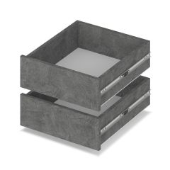 РОЛАНД Шкаф-купе с зеркалом Камень темный (600*1800) Р682 в Игриме - igrim.mebel24.online | фото 3