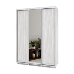 РОЛАНД Шкаф-купе с зеркалом Шимо темный (600*1600) Р662 в Игриме - igrim.mebel24.online | фото