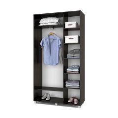 РОЛАНД Шкаф-купе с зеркалом Венге (450*1200) Р422 в Игриме - igrim.mebel24.online | фото 2