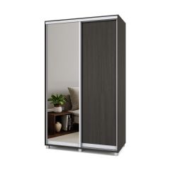 РОЛАНД Шкаф-купе с зеркалом Венге (450*1300) Р432 в Игриме - igrim.mebel24.online | фото 2