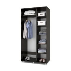 РОЛАНД Шкаф-купе с зеркалом Венге (600*1100) Р612 в Игриме - igrim.mebel24.online | фото 3