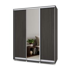 РОЛАНД Шкаф-купе с зеркалом Венге (600*1800) Р682 в Игриме - igrim.mebel24.online | фото