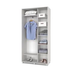 РОЛАНД Шкаф-купе Шимо светлый (450*1100) Р411 в Игриме - igrim.mebel24.online | фото 2