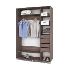 РОЛАНД Шкаф-купе Шимо темный (450*1000) Р401 в Игриме - igrim.mebel24.online | фото 5