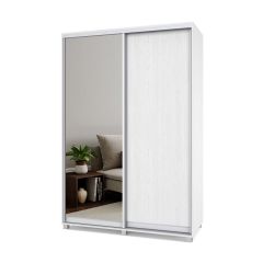 РОЛАНД Шкаф-купе зеркалом Анкор светлый (600*1500) Р652 в Игриме - igrim.mebel24.online | фото