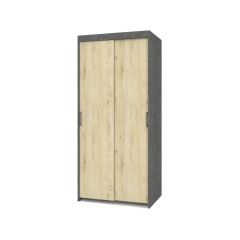 ТОМАС Шкаф-купе Камень темный - Ирландский дуб Т21 в Игриме - igrim.mebel24.online | фото