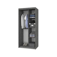 ТОМАС Шкаф-купе Камень темный - Ирландский дуб Т21 в Игриме - igrim.mebel24.online | фото 2