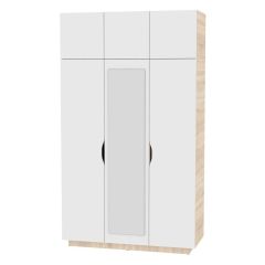Шкаф с зеркалом "Аврора (H21_M)" в Игриме - igrim.mebel24.online | фото