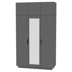 Шкаф с зеркалом "Аврора (H21_M)" в Игриме - igrim.mebel24.online | фото 20