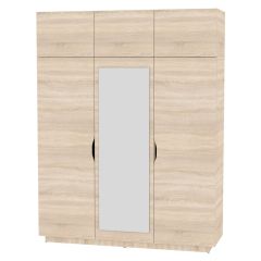 Шкаф с зеркалом "Аврора (H29_M)" в Игриме - igrim.mebel24.online | фото 5