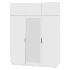 Шкаф с зеркалом "Аврора (H29_M)" в Игриме - igrim.mebel24.online | фото 6