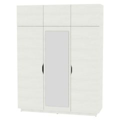 Шкаф с зеркалом "Аврора (H29_M)" в Игриме - igrim.mebel24.online | фото 16