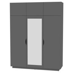 Шкаф с зеркалом "Аврора (H29_M)" в Игриме - igrim.mebel24.online | фото 20