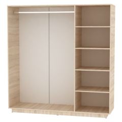 Шкаф с зеркалом "Аврора (H30_M)" в Игриме - igrim.mebel24.online | фото 2