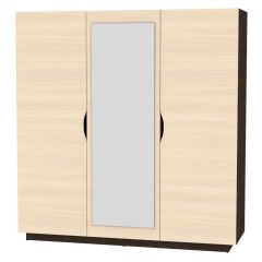 Шкаф с зеркалом "Аврора (H30_M)" в Игриме - igrim.mebel24.online | фото 8