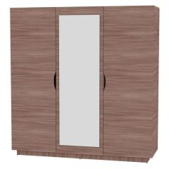 Шкаф с зеркалом "Аврора (H30_M)" в Игриме - igrim.mebel24.online | фото 10