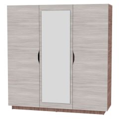 Шкаф с зеркалом "Аврора (H30_M)" в Игриме - igrim.mebel24.online | фото 11