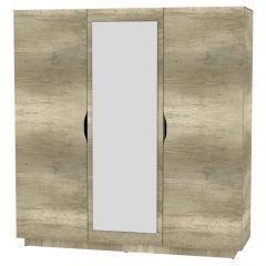 Шкаф с зеркалом "Аврора (H30_M)" в Игриме - igrim.mebel24.online | фото 17