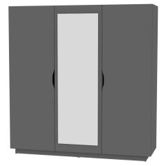 Шкаф с зеркалом "Аврора (H30_M)" в Игриме - igrim.mebel24.online | фото 20