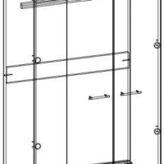 СОНАТА Шкаф ШС-800 (Дуб сонома/Дуб сакраменто) в Игриме - igrim.mebel24.online | фото 2