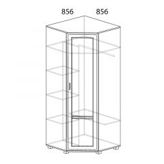 Шкаф угловой №243 Белла в Игриме - igrim.mebel24.online | фото 2