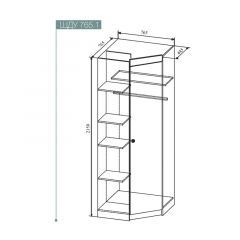 СКАНДИ ШДУ765.1 Шкаф угловой в Игриме - igrim.mebel24.online | фото 2