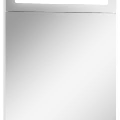 Шкаф-зеркало Аврора 55 левый с подсветкой LED Домино (DV8003HZ) в Игриме - igrim.mebel24.online | фото