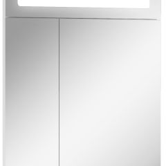 Шкаф-зеркало Аврора 60 с подсветкой LED Домино (DV8005HZ) в Игриме - igrim.mebel24.online | фото