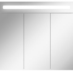 Шкаф-зеркало Аврора 80 с подсветкой LED Домино (DV8009HZ) в Игриме - igrim.mebel24.online | фото 4