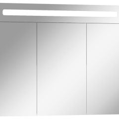 Шкаф-зеркало Аврора 85 с подсветкой LED Домино (DV8010HZ) в Игриме - igrim.mebel24.online | фото