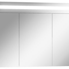 Шкаф-зеркало Аврора 90 с подсветкой LED Домино (DV8011HZ) в Игриме - igrim.mebel24.online | фото