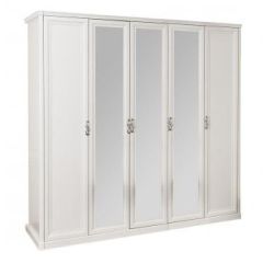 Спальня Мишель 5-ти ств (белый матовый/экокожа) в Игриме - igrim.mebel24.online | фото 2