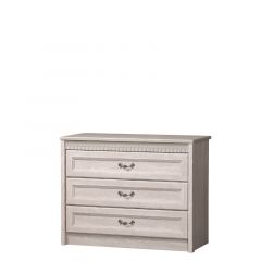 Спальный гарнитур Лючия дуб оксфорд серый в Игриме - igrim.mebel24.online | фото 4