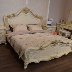 Спальный гарнитур Мона Лиза (крем) 1800 в Игриме - igrim.mebel24.online | фото 3