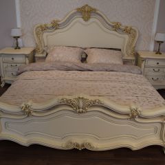 Спальный гарнитур Мона Лиза (крем) 1800 в Игриме - igrim.mebel24.online | фото 4