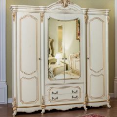 Спальный гарнитур Мона Лиза (крем) 1800 в Игриме - igrim.mebel24.online | фото 6