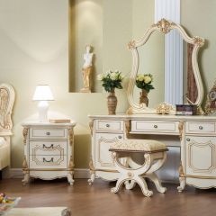 Спальный гарнитур Мона Лиза (крем) 1800 в Игриме - igrim.mebel24.online | фото 8