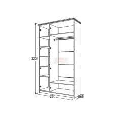 Спальный гарнитур Ольга-13 (модульный) в Игриме - igrim.mebel24.online | фото 29