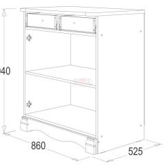 Спальный гарнитур Ольга-1Н (модульная) в Игриме - igrim.mebel24.online | фото 18