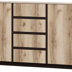 ПРАГА Спальный гарнитур Серия 3 (Дуб Делано/Дуб Венге) в Игриме - igrim.mebel24.online | фото 8