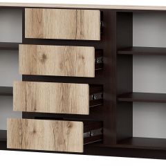 ПРАГА Спальный гарнитур Серия 3 (Дуб Делано/Дуб Венге) в Игриме - igrim.mebel24.online | фото 10