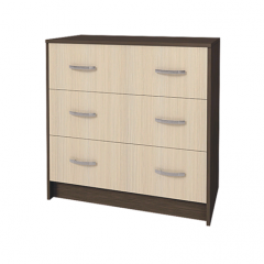 Спальный гарнитур Ронда (модульный) Венге/Дуб беленый в Игриме - igrim.mebel24.online | фото 3