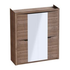 Спальный гарнитур  Соренто (Дуб стирлинг) в Игриме - igrim.mebel24.online | фото 5