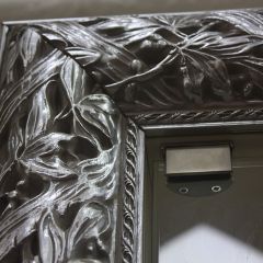 Спальный гарнитур Тиффани Premium черная/серебро в Игриме - igrim.mebel24.online | фото 4